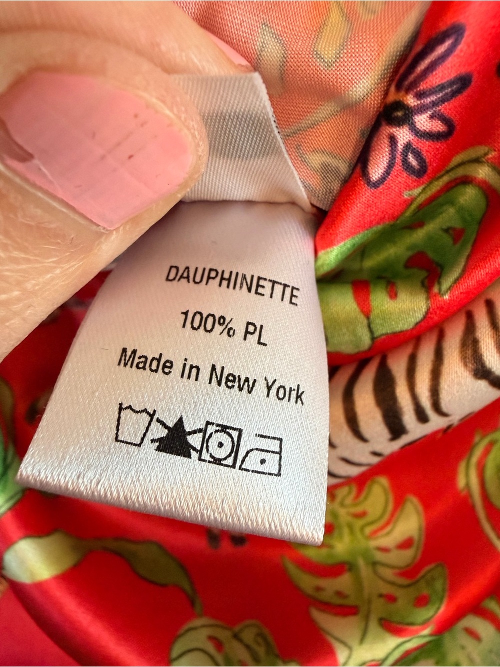 Dauphinette Floatkerchief Long Slip Dress in Fever Dream - Picture 7 of 7